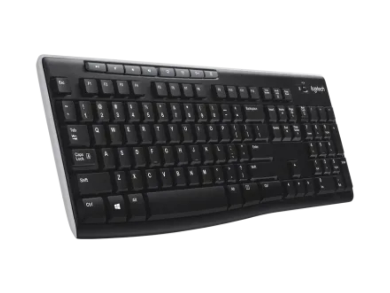 Logitech K270 Wireless Keyboard in Black - K270