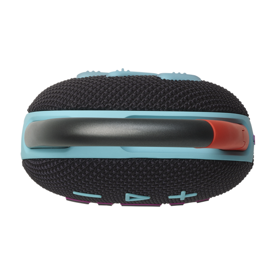 JBL Clip 5 Ultra Portable Bluetooth Speaker in Black and Orange - JBLCLIP5BLKOAM