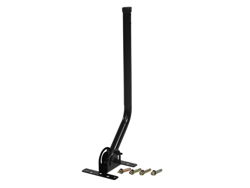 Antennas Direct ClearStream J-Mount TV Antenna Mast 20 inch All-Weather Powder-Coated Steel Black - C-J MOUNT