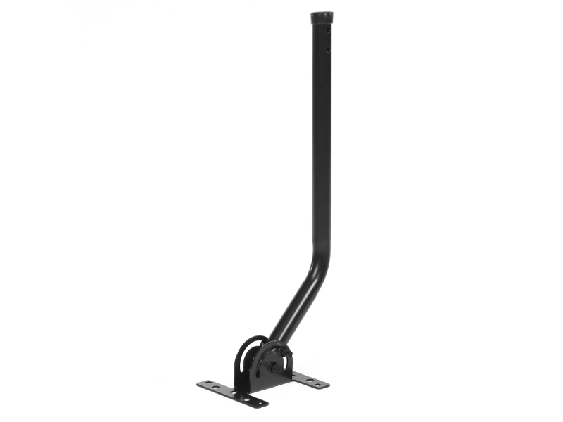 Antennas Direct ClearStream J-Mount TV Antenna Mast 20 inch All-Weather Powder-Coated Steel Black - C-J MOUNT