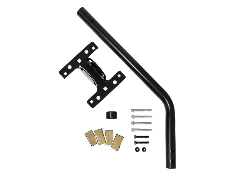 Antennas Direct ClearStream J-Mount TV Antenna Mast 20 inch All-Weather Powder-Coated Steel Black - C-J MOUNT