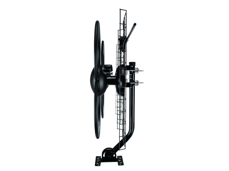 Antennas Direct ClearStream 4V Indoor Outdoor UHF VHF HD TV Antenna 70-Mile Range with 20-in Mast - C4-V-CJM-CN