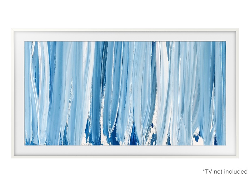 55" Samsung Customizable Frame Bezel in White - VGSCFH55WTBZA