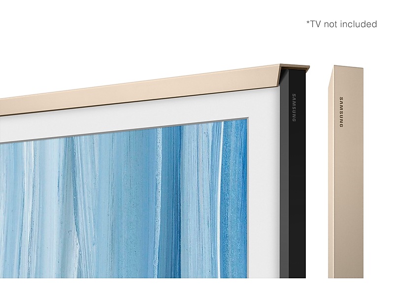 55" Samsung Customizable Frame Bezel in Sand Gold - VGSCFH55SGMZA
