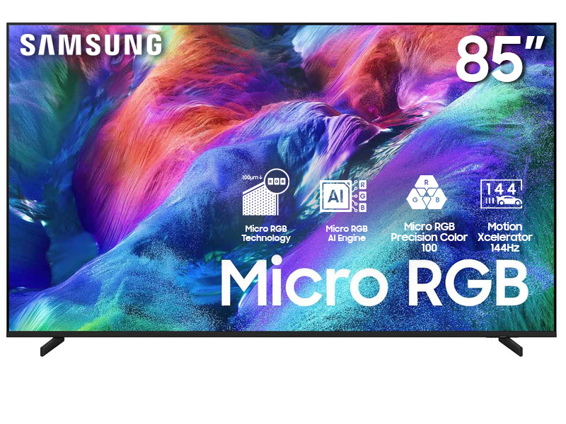 85" Samsung MRN85R85HAFXZC Micro RGB R85H 4K Vision AI Smart TV (2026)