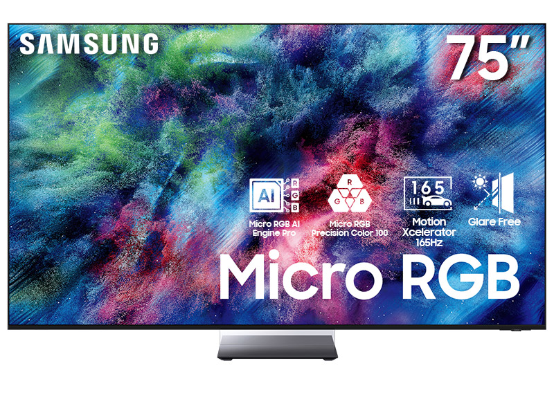 75" Samsung MRN75R95HAFXZC Micro RGB R95H 4K Vision AI Smart TV (2026)