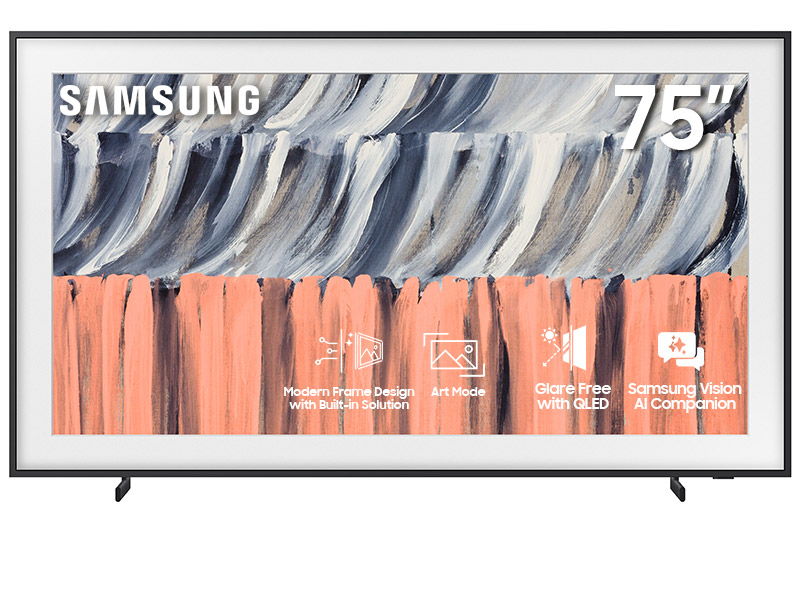 75" Samsung QN75LS03HEFXZC The Frame 4K Vision AI Smart TV (2026)