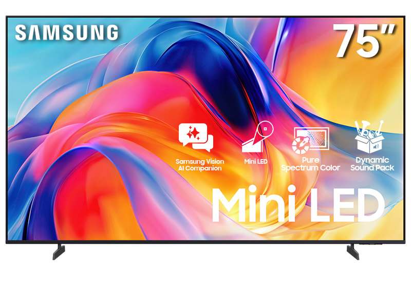 75" Samsung UN75M70HAFXZC Mini LED 4K Vision AI Smart TV (2026)