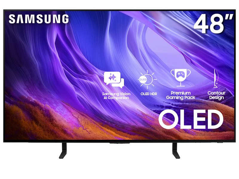 48" Samsung QN48S85HAEXZC OLED S85H 4K AI Smart TV (2026)