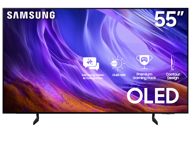 55" Samsung QN55S85HAEXZC OLED 4K AI Smart TV (2026)