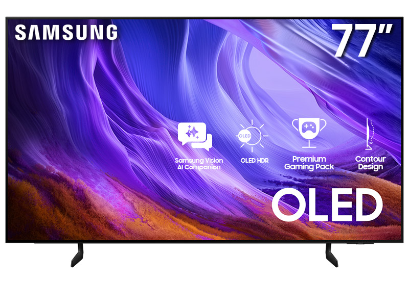 77" Samsung QN77S85HAEXZC OLED 4K AI Smart TV (2026)