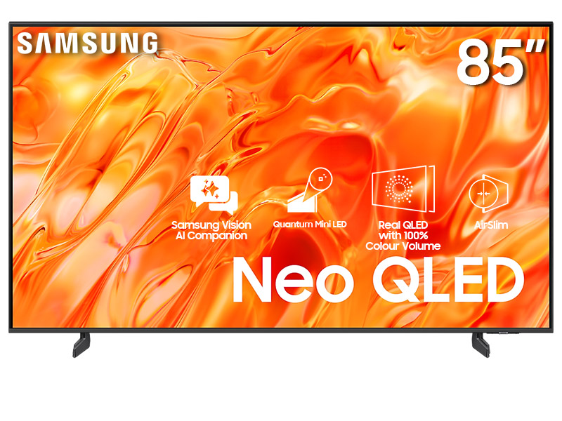 85" Samsung QN85QN70HAFXZC Neo QLED 4K Vision AI Smart TV (2026)