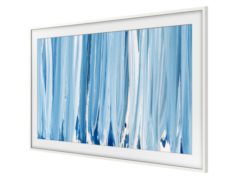 85" Samsung The Frame Customizable Bezel in Modern White - VG-SCFH85WTBZA