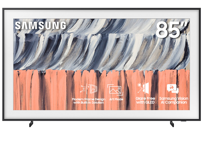 85" Samsung QN85LS03HEFXZC The Frame 4K Vision AI Smart TV (2026)