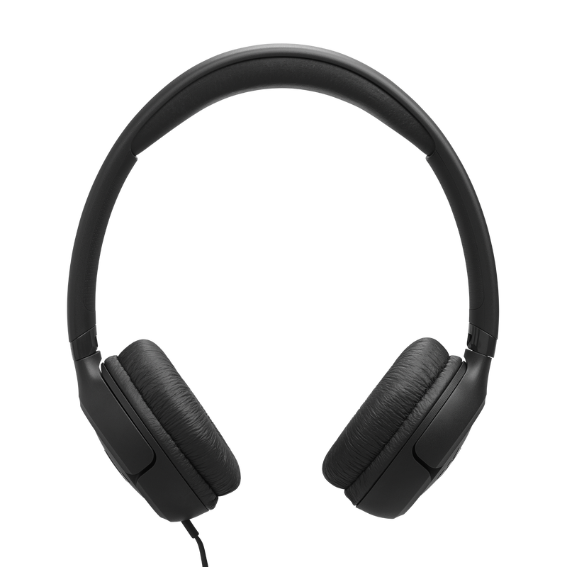 JBL Tune 530 Wired On-Ear Headphones - JBLT530BLKAM