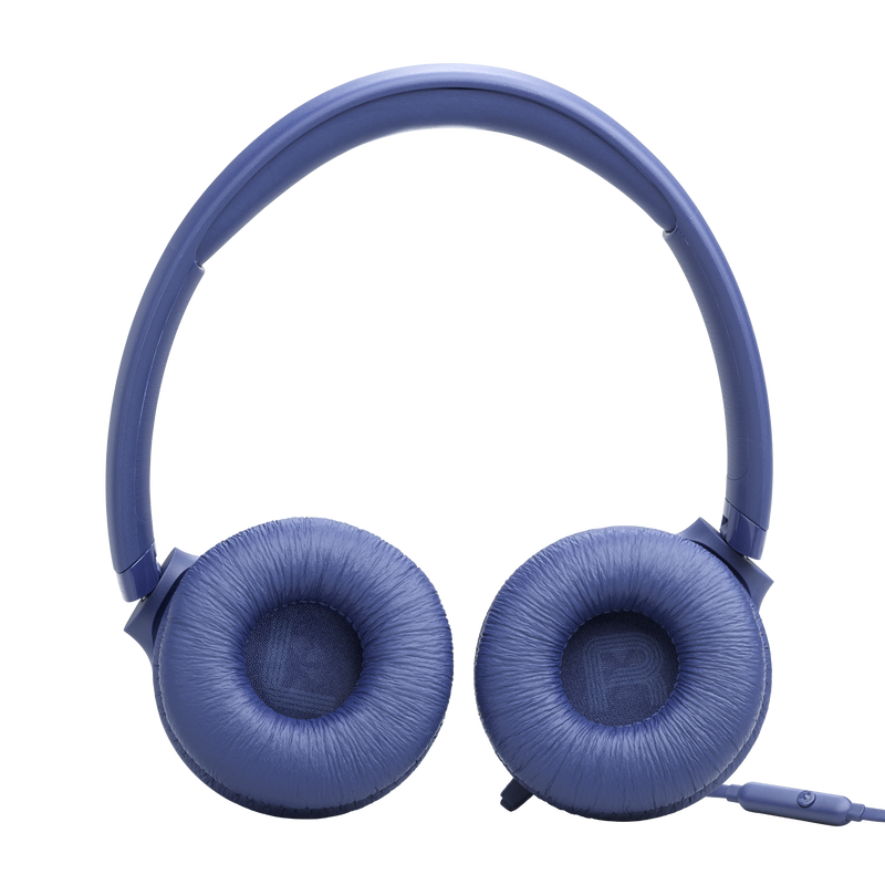 JBL Tune 530 Wired On-Ear Headphones - JBLT530BLUAM