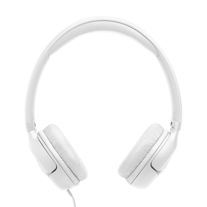 JBL Tune 530 Wired On-Ear Headphones - JBLT530WHTAM