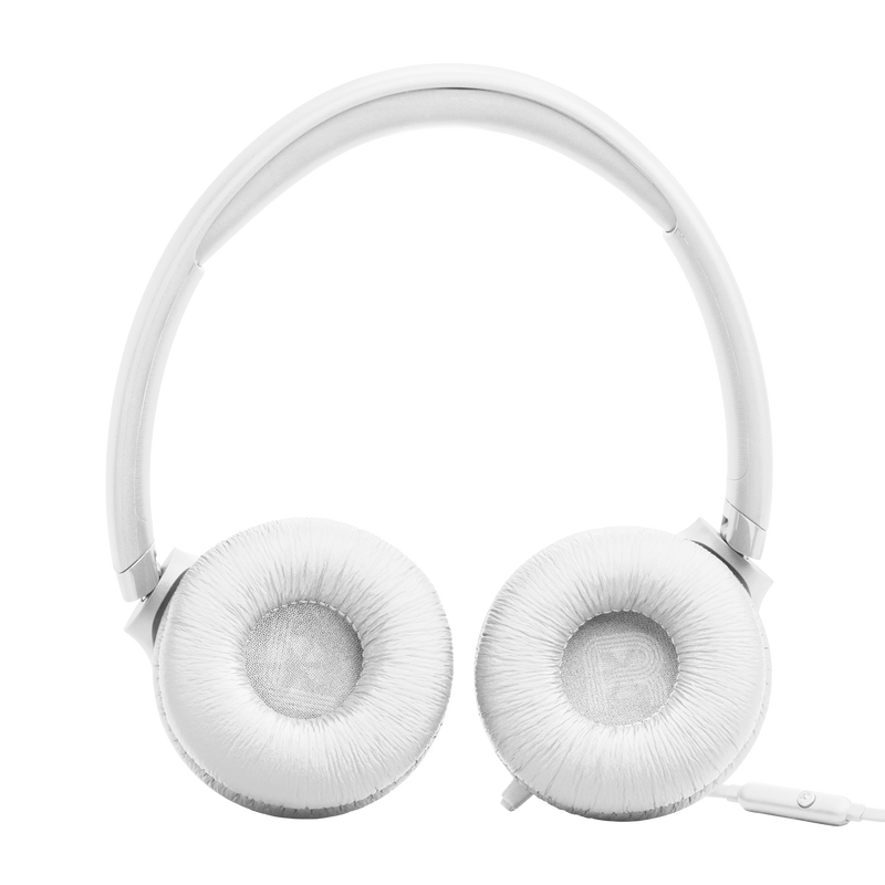 JBL Tune 530 Wired On-Ear Headphones - JBLT530WHTAM