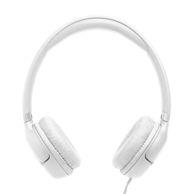 JBL Tune 530 Wired On-Ear Headphones - JBLT530WHTAM
