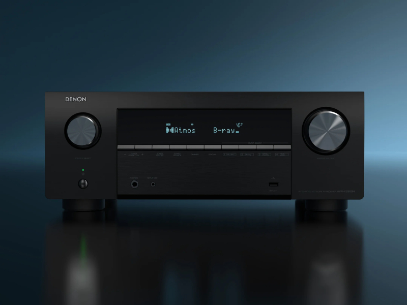 Denon 7.2 Channel 95W 4K/8K Dolby Atmos AV Receiver Powered by HEOS - AVR-X2900H