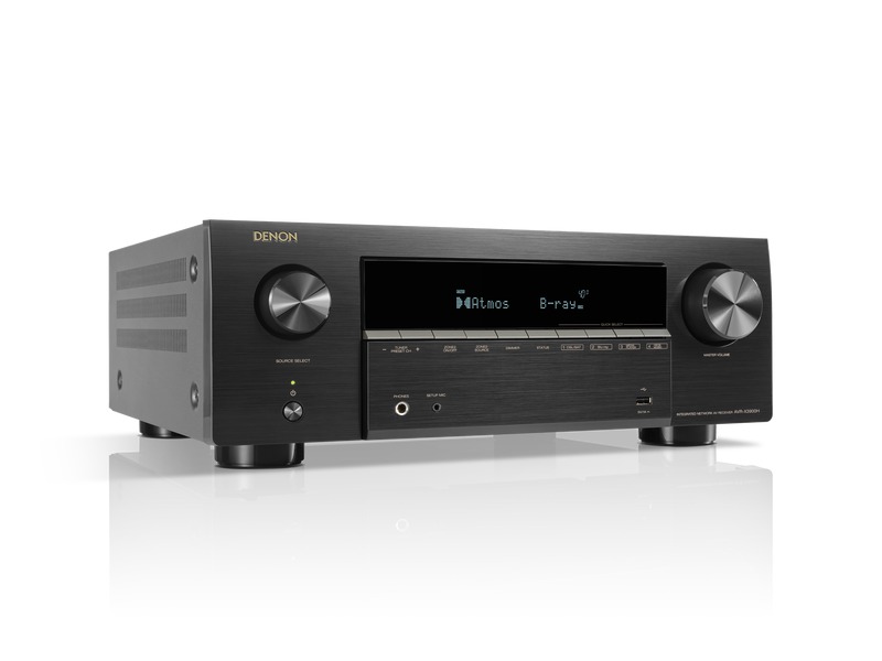 Denon 9.4 Channel 105W 4K/8K Dolby Atmos AV Receiver Powered by HEOS - AVR-X3900H