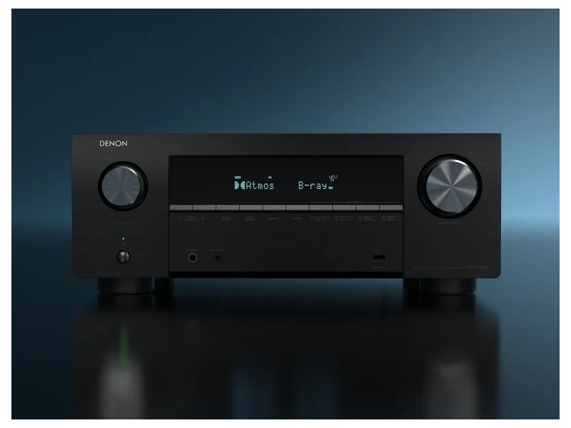 Denon 9.4 Channel 105W 4K/8K Dolby Atmos AV Receiver Powered by HEOS - AVR-X3900H