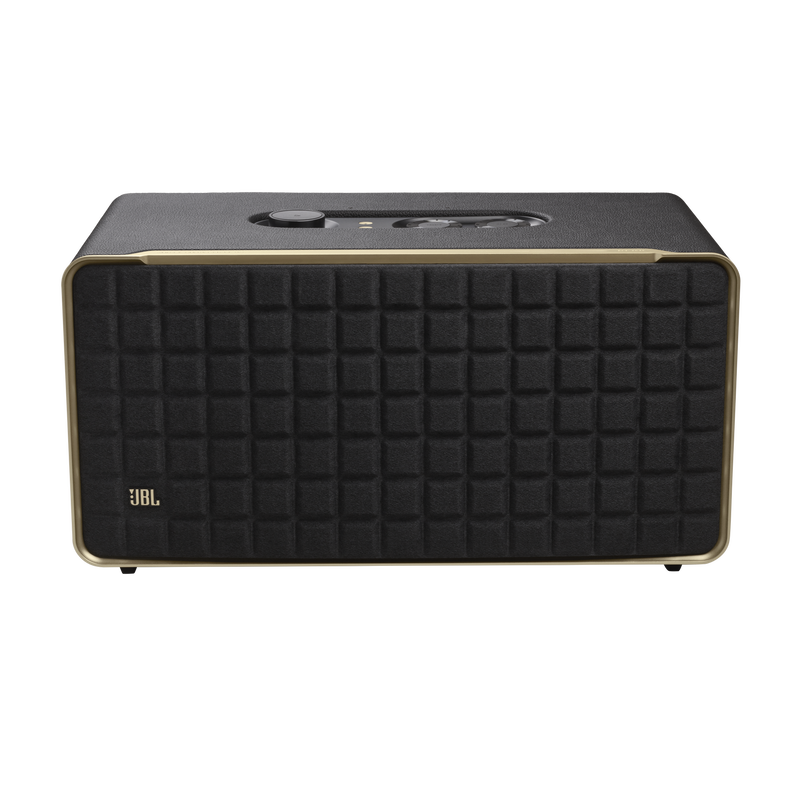 JBL Authentics 500 Hi-Fidelity Smart Home Speaker with Retro Design - JBLAUTH500BLKAM