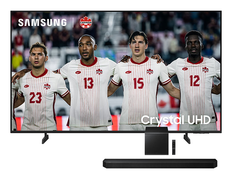 85" Samsung Crystal UHD TV + Q-series Soundbar - UN85U8000HFXZC-HW-Q800F/ZC