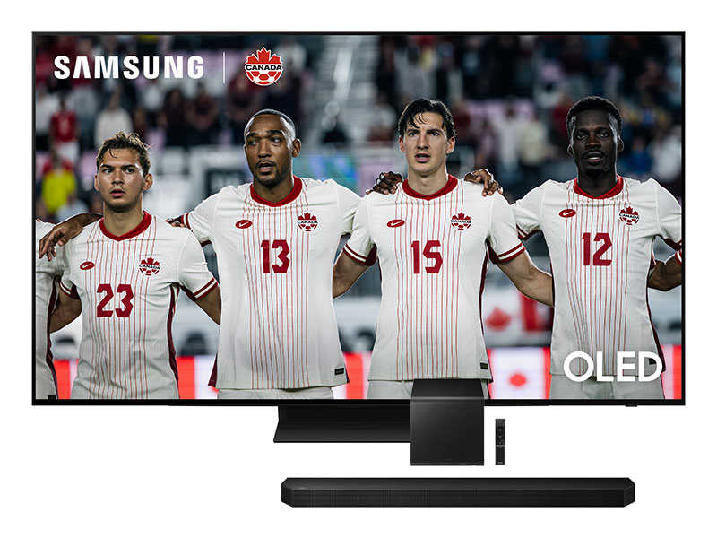 55" Samsung OLED 4K AI Smart TV + Q Series Soundbar - QN55S90HAEXZC-HW-Q800F/ZC