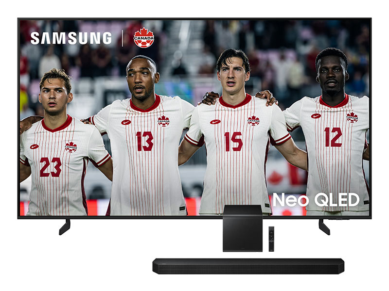 65" Samsung Neo QLED 4K Vision AI Smart TV + Q Series Soundbar - QN65QN70HAFXZC-HW-Q800F/ZC