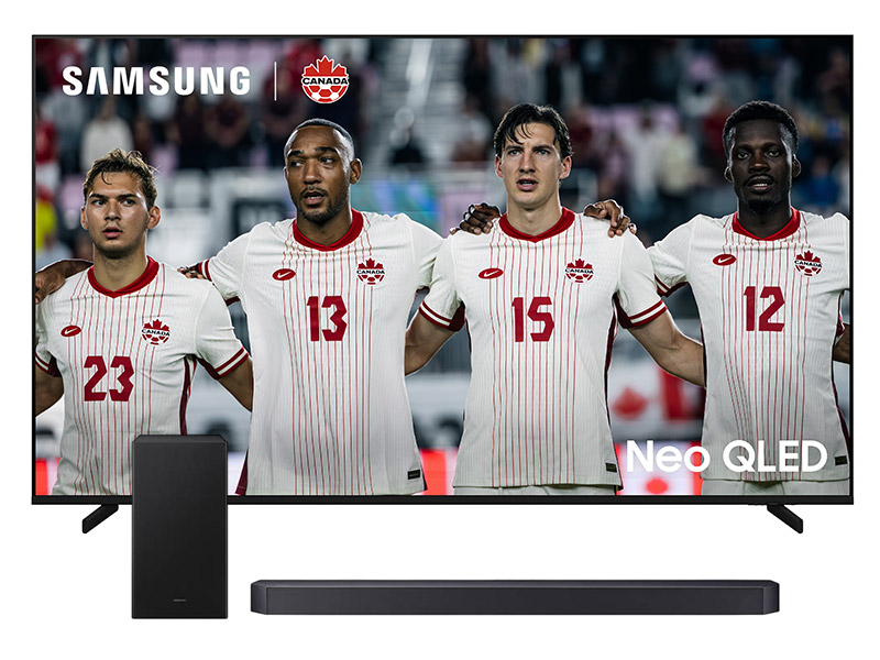 100" Samsung Neo QLED QN80H 4K Smart TV + Q-Series Soundbar - QN100QN80HFXZC-HW-Q600F/ZC