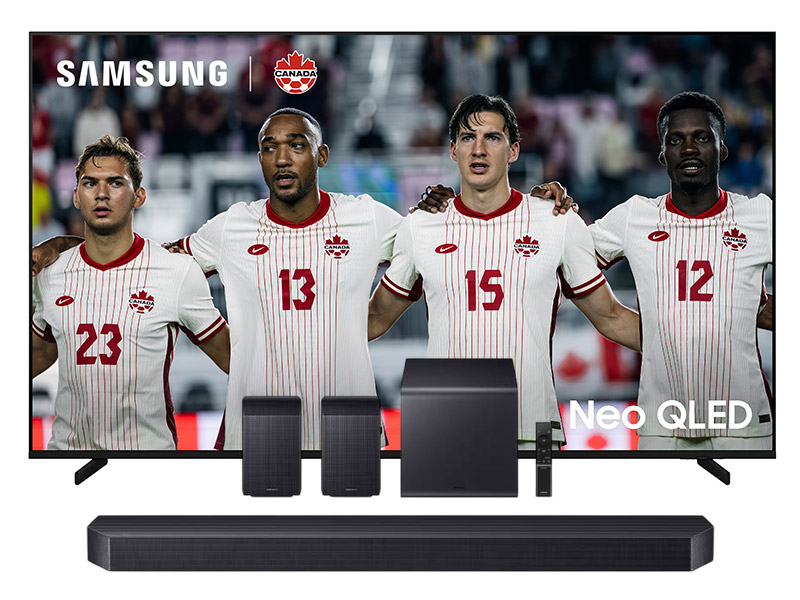 85" Samsung Neo QLED 4K Vision AI Smart TV + Q Series Soundbar - QN85QN80HAFXZC-HW-Q990F/ZC