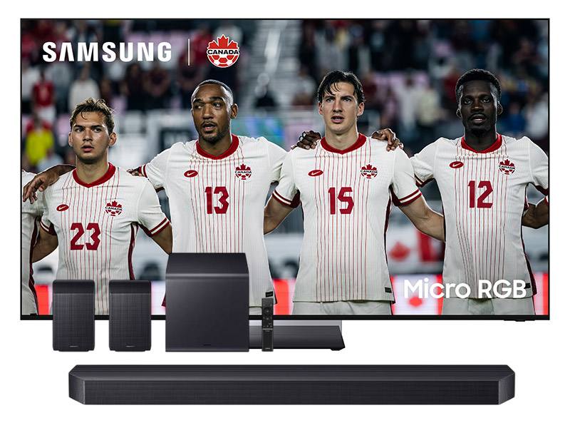 65" Samsung Micro RGB R95H 4K TV + Q Series Soundbar - MRN65R95HAFXZC-HW-Q990F/ZC