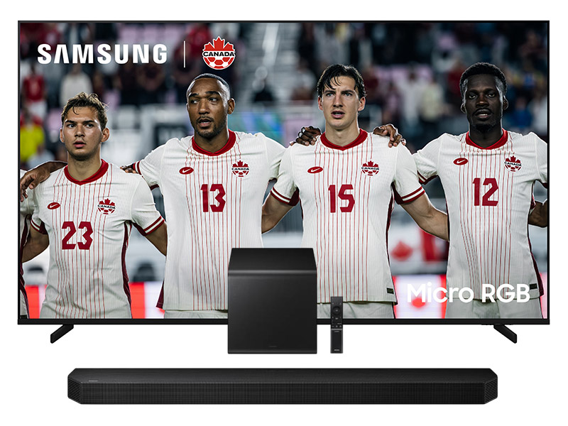 75" Samsung Micro RGB R85H Smart TV + Q-Series Soundbar - MRN75R85HAFXZC-HW-Q800F/ZC