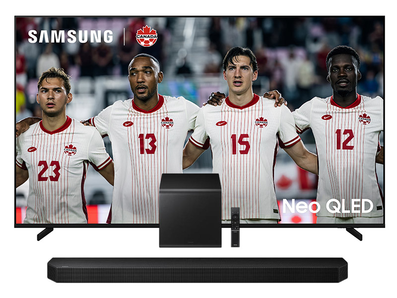 75" Samsung Neo QLED 4K Vision AI Smart TV + Q Series Soundbar - QN75QN80HAFXZC-HW-Q800F/ZC