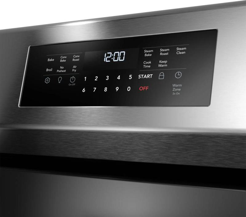 30" Frigidaire Gallery 5.3 Cu. Ft. Rear Control Electric Range with Total Convection - GCREC059BF