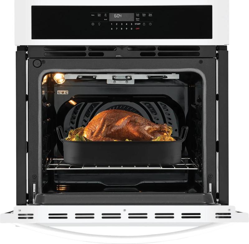 27" Frigidaire 3.8 Cu. Ft. Electric Single Wall Oven in White - FCWS2730AW