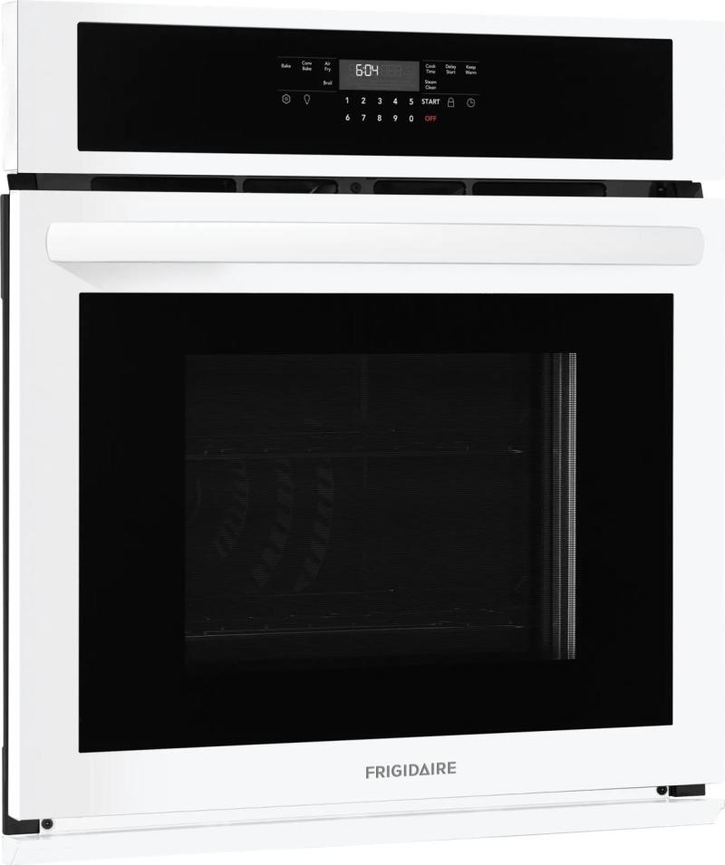 27" Frigidaire 3.8 Cu. Ft. Electric Single Wall Oven in White - FCWS2730AW