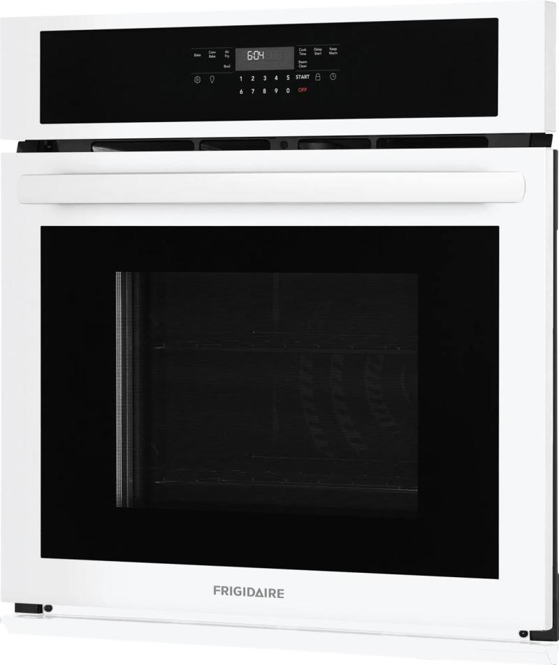 27" Frigidaire 3.8 Cu. Ft. Electric Single Wall Oven in White - FCWS2730AW