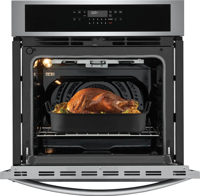 27" Frigidaire 3.8 Cu. Ft. Electric Single Wall Oven in Stainless Steel - FCWS2730AS