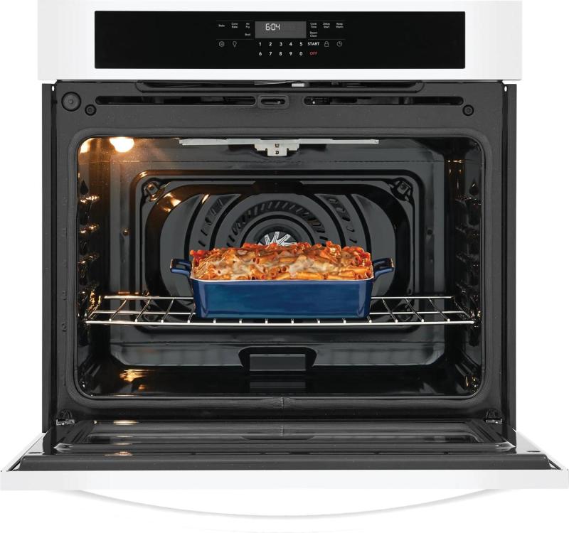 30" Frigidaire 5.3 Cu. Ft. Electric Single Wall Oven in White - FCWS3030AW