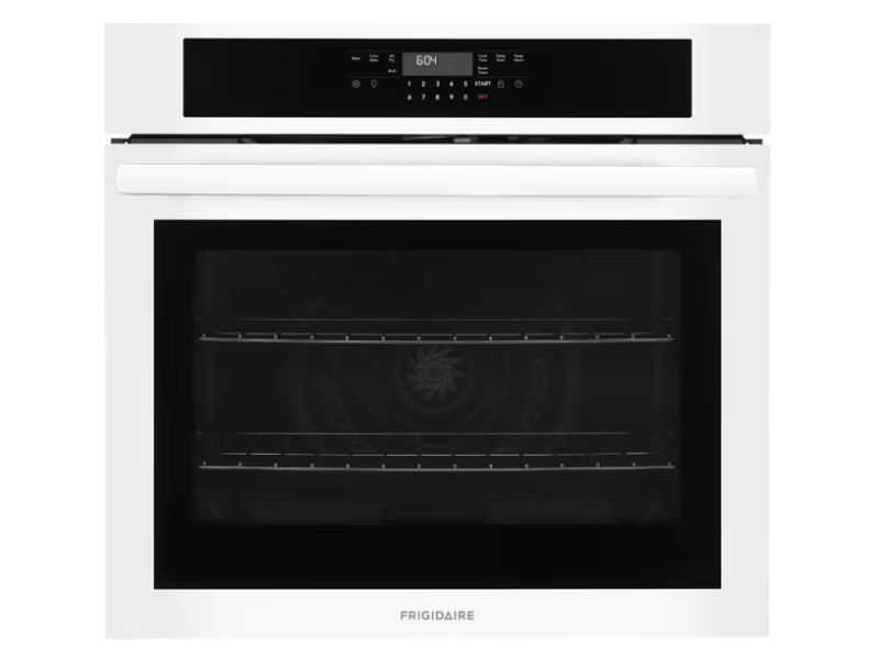 30" Frigidaire 5.3 Cu. Ft. Electric Single Wall Oven in White - FCWS3030AW