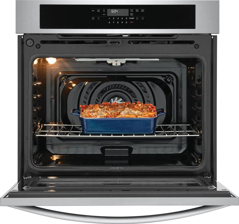 30" Frigidaire 5.3 Cu. Ft. Electric Single Wall Oven in Stainless Steel - FCWS3030AS