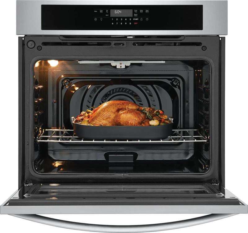 30" Frigidaire 5.3 Cu. Ft. Electric Single Wall Oven in Stainless Steel - FCWS3030AS
