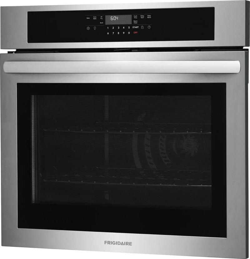 30" Frigidaire 5.3 Cu. Ft. Electric Single Wall Oven in Stainless Steel - FCWS3030AS