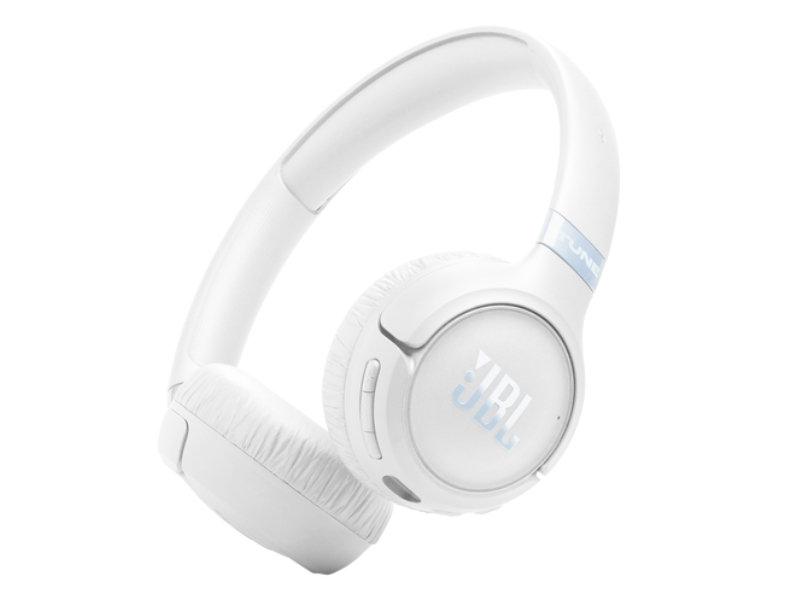 JBL Tune 680NC Wireless On-ear Noise Cancelling Headphone - JBLT680NCWHTAM