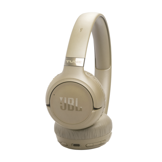 JBL Tune 680NC Wireless On-ear Noise Cancelling Headphone - JBLT680NCBEGAM