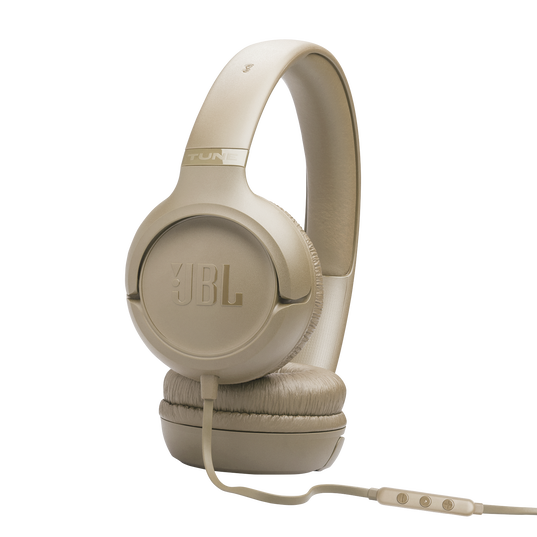 JBL Tune 530C Hi-res USB-C Wired On-ear Headphones In Beige - JBLT530CBEGAM