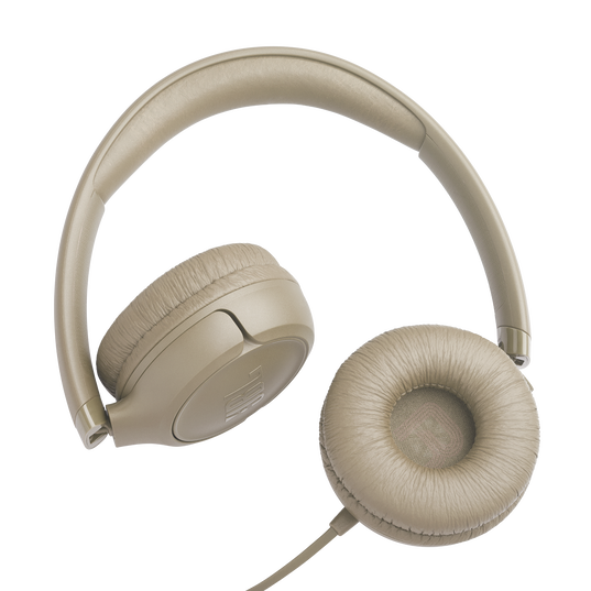 JBL Tune 530C Hi-res USB-C Wired On-ear Headphones In Beige - JBLT530CBEGAM