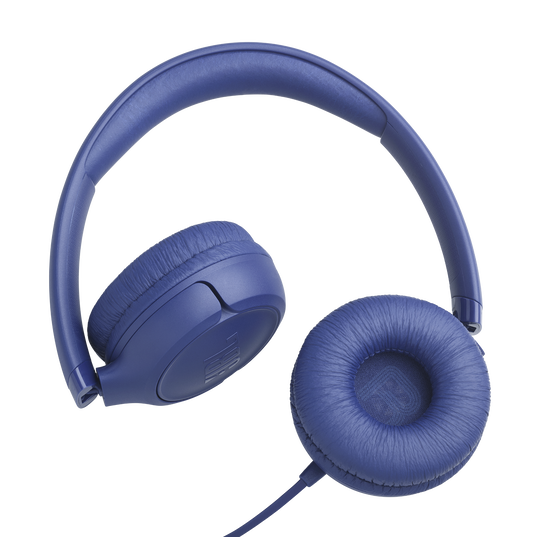 JBL Tune 530C Hi-res USB-C Wired On-ear Headphones In Blue - JBLT530CBLUAM
